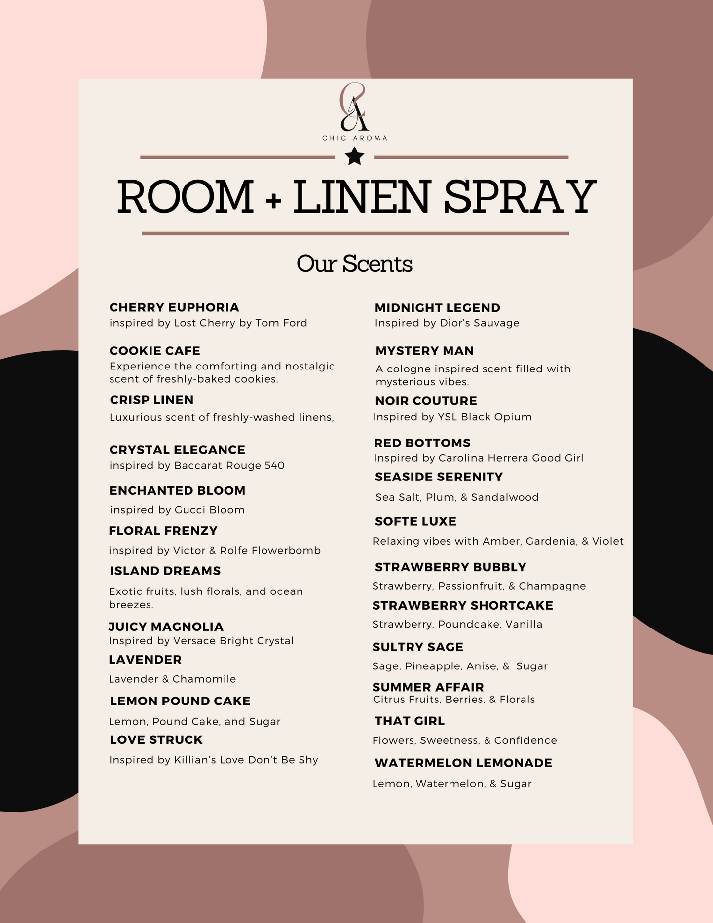 Room + Linen Spray
