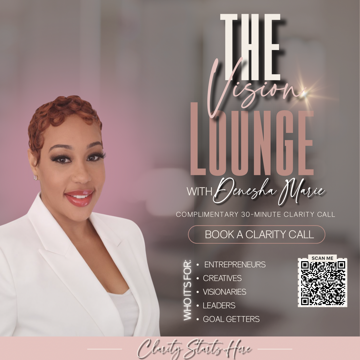 The Vision Lounge | Clarity Call